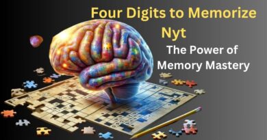 Four Digits to Memorize Nyt