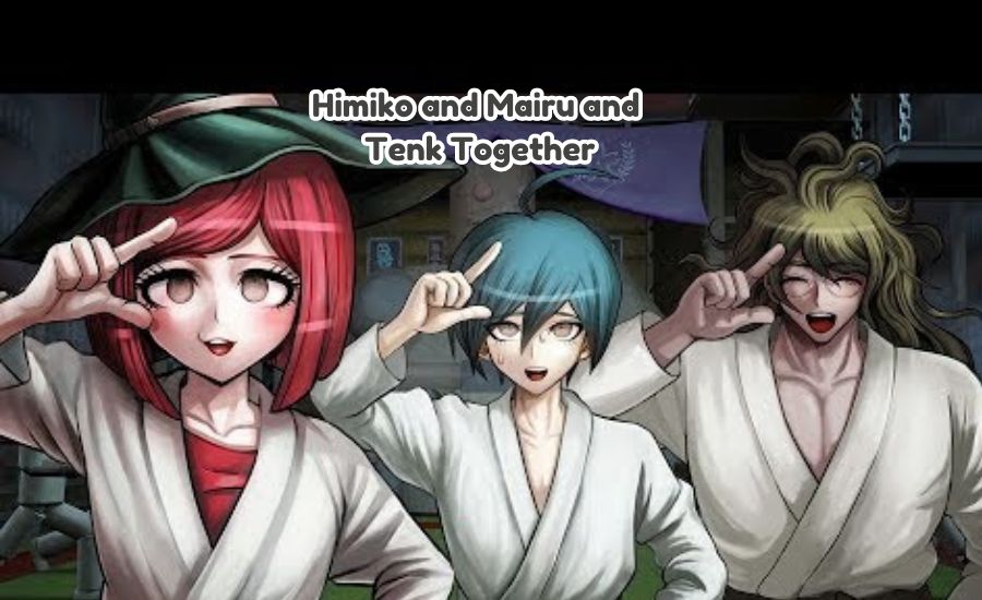 himiko and mairu and tenk together