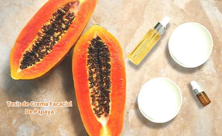 tesis de crema facacial de papaya