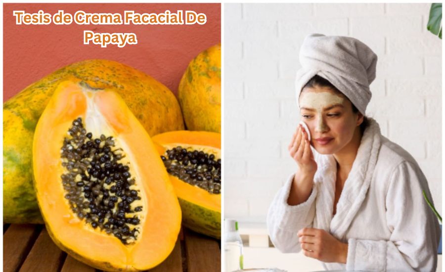 tesis de crema facacial de papaya